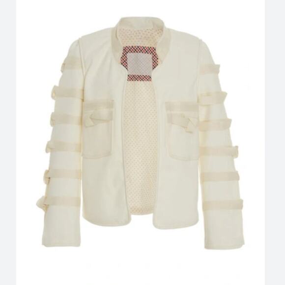 Alix Of Bohemia Georgia Knot Limited Edition Jacket Open Front Cotton Size XS - Picture 2 of 11